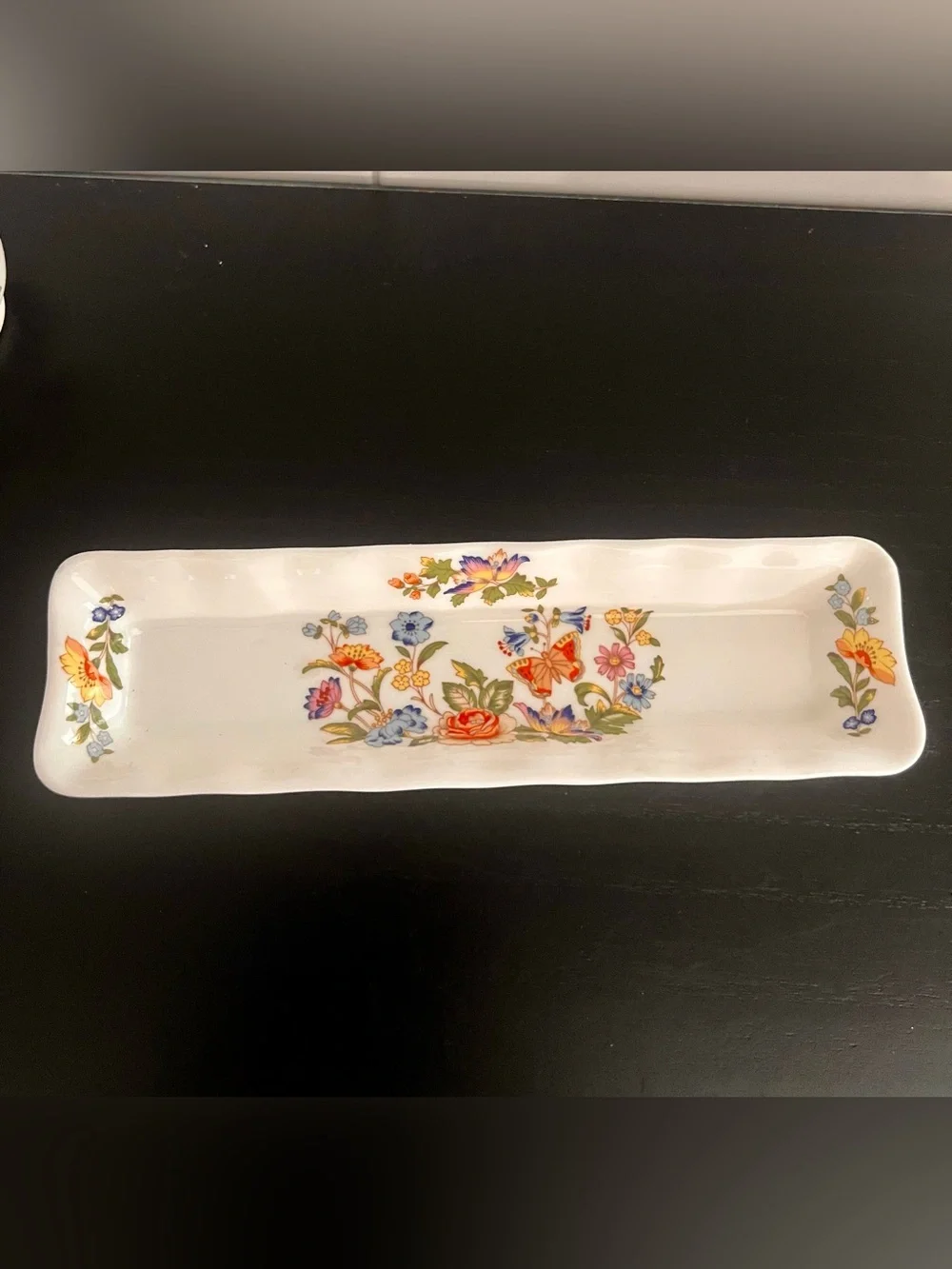 Aynsley Cottage Garden Egg Coddler and Mini Tray